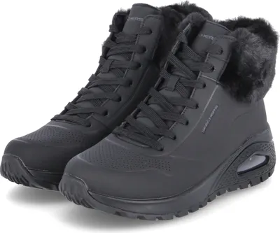 Produktbild von Skechers Uno Rugged - Fall Air Sneakers Hoog - Zwart - Maat 38