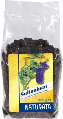 Obrázek produktu pro Sultaninen - getrocknet 250g