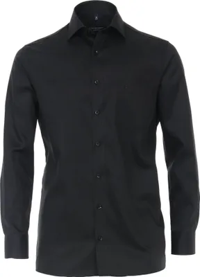Produktbild von CASAMODA Herren Businesshemd 69er Langarm Comfort-Fit Schwarz 43