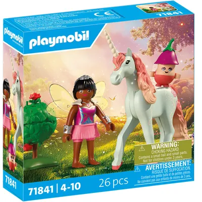 Produktbild von PLAYMOBIL Magic Unicorns: Sammeleinhorn Himmelsrose mit Fee