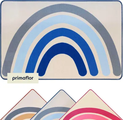 Produktbild von Kinderteppich RAINBOW - Blau