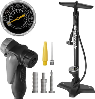 Obrázok produktu pre Pumpa na bicykel 11 bar, s manometrom, pre cestný bicykel