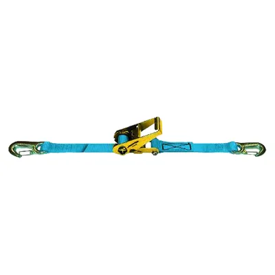 Produktbild von Zurrgurt/Ratsche 0.2+3.2 Meter mit Karabinerhaken blau