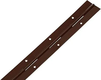 Obrázek produktu pro KOTARBAU® Pret závěs Klavírní závěs 400/31 mm Hnědý Dělený/řezaný závěs Stabilní závěs Svařovaný závěs Nábytkový závěs