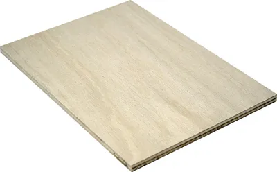 Produktbild von Sperrholzplatte Buche 120 x 60 cm, 8 mm