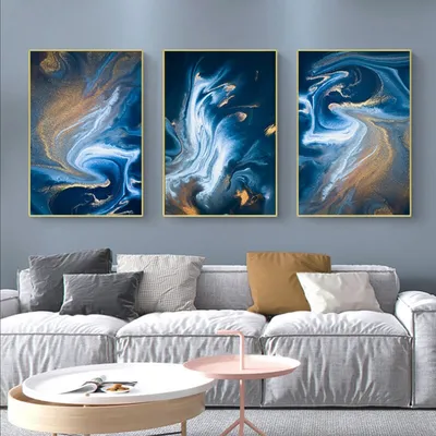 Produktbild von TPFLiving Kunstdruck LW-421 (OHNE RAHMEN) Poster - Leinwand - Wandbild - Hochauflösender Giclée-Druck, langlebig und hochwertig - Abstrakte Strukturen -  - Größe: 60x80cm