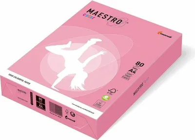 Obrázok produktu pre MAESTRO COLOR 9417-OPI74A12S Kopírovací papier MAESTRO® Colour Pastel, A4, 120 g/m², 250 listov, plamienok