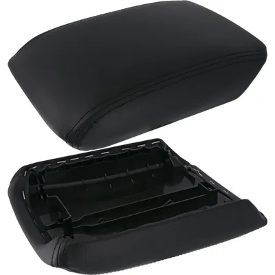 Für Audi A4 B8 08-15 / A5 8T 07-16 Mittelarmlehne Deckel Kunst-Leder Schwarz in der Farbe Schwarz von Recambo e.K.