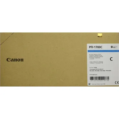 Produktbild von Canon PFI-1700C, Cyan, 700 ml