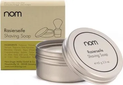Produktbild von Nom Rasierseife im Aluminiumtiegel 65 g Mühle