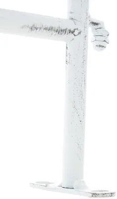 Produktbild von Gartenzaun Mangold antik weiß