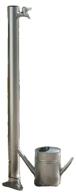 Produktbild von Wassersäule, Edelstahl, Rundes Design, armeegrün