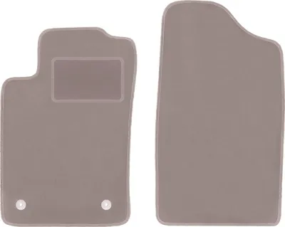 Image de Tapis de sol en velours pour Peugeot 405 berline, break, break (1987-1996) - tapis de sol avant LUX beige (2 pièces)