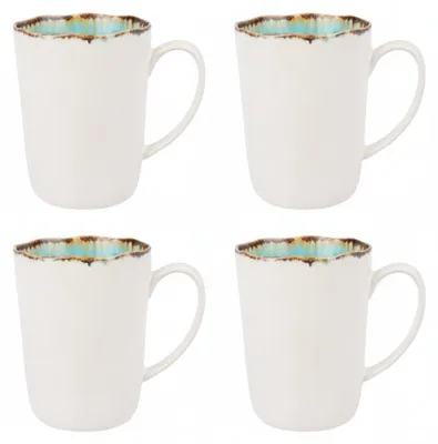 Produktbild von Cosy & Trendy Tassen / Becher - Laguna Azzurro 390 ml - 4 Stück