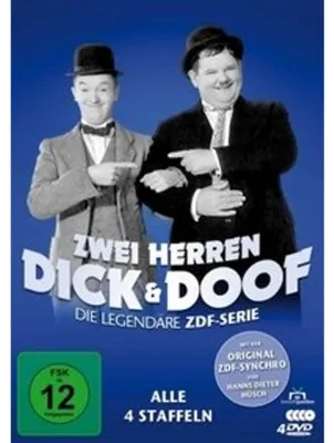 Obrázok produktu pre Zwei Herren Dick und Doof - Die Original ZDF-Serie. 4 DVDs