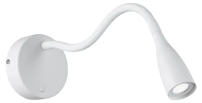 Immagine prodotto di Lampada da parete a LED EGLO Olivandino, lampada da lettura a collo d'oca per montaggio a parete, lampada da comodino a parete con interruttore, lampada da parete per camera da letto, luce bianca calda