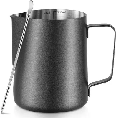 Image de Mousseur à lait - Acier - 350 ml