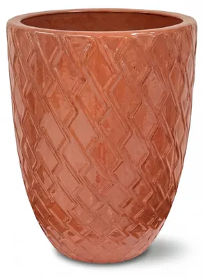 Zdjęcie produktu dla Doniczka ceramiczna Provencelia ZEUS Jasnoróżowy, Ø42 cm x H54 cm, mrozoodporna