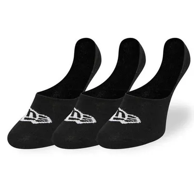 Immagine prodotto di Ponožky New Era Flag Invisible 3pack calzini Nero Unisex - 39-42