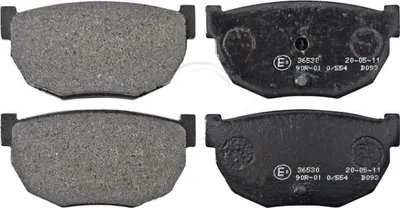 Zdjęcie produktu dla Zestaw klocków hamulcowych bez czujnika zużycia 14 mm A.B.S. m.in. do NISSAN 280ZX, ZXT