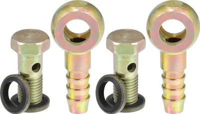 Image de Adaptateur De Boulon De Ligne De Frein De Turbo De Voiture 10Mm Od (Lot De 2)