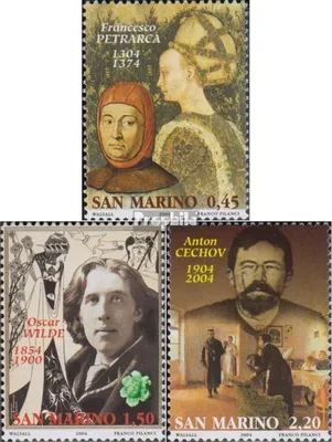 Produktbild von Briefmarken San Marino 2004 Mi 2169-2171 (kompl.Ausg.) postfrisch Persönlichkeiten