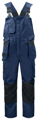 Produktbild von Latzhose 5630 mit Holster- & Knieschonertaschen, reflektierend