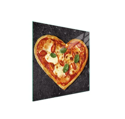 Produktbild von Glasschutzplatte Für Herd 50X52 Herz