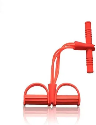 Produktbild von Widerstandsbänder-Set – Fitnessseile – Training zu Hause – Schweißabsorbierende Handgriffe – 52 cm – Schwarz
