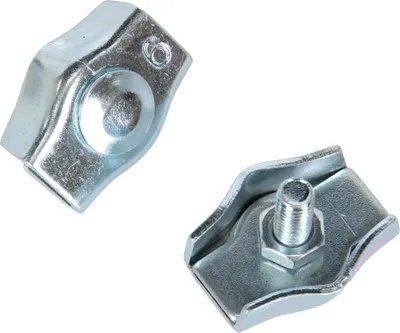 Produktbild von Seilverbinder Simplexklemme für Ø 3 - 6 mm, verzinkt, Stück