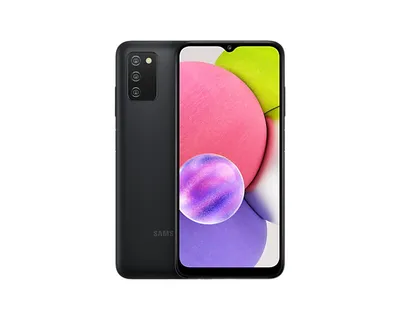Image de Samsung Galaxy A03s SM-A037G 16,5 cm (6.5") Dual-SIM Android 11 4G USB Type-C 3 GB 32 GB 5000 mAh Noir