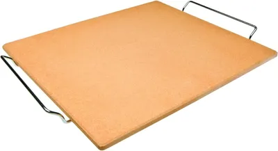 Productafbeelding van Rechthoekige pizzasteen van keramiek, 40 x 35 cm