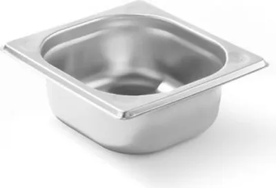 Produktbild von HENDI Gastronorm Behälter 1/6  65 mm Edelstahl         Kitchen Line