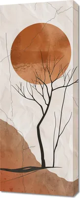 Produktbild von Bild 40x100cm Wüstenrauhheit