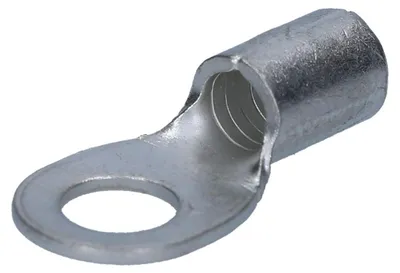 Zdjęcie produktu dla 10 sztuk nieizolowanych końcówek kablowych Cembre S10-M6 do zaciskania 10 mm² śruba M6
