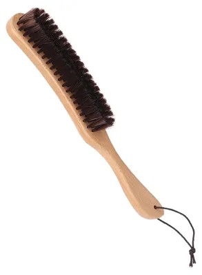 Pluisborstel für Kleidung, Holzgriff, Flusenentferner, 27,2 cm