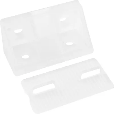 Produktbild von Schrankverbinder Universal, 21 x 21 x 44 mm, Kunststoff transparent