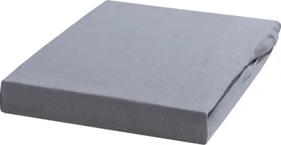 Produktbild von Spannbettlaken - Anthrazit - Baumwolle - 100 x 200 cm