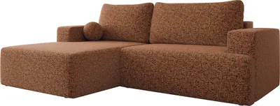 Produktbild von MIRJAN24 Ecksofa Mivo, Wohnzimmmer L-Form mit Schlaffunktion und Bettkasten (Farbe: Bella 40, Seite: Links)