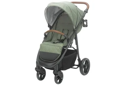 Obrázok produktu pre Babyworld Explorer kočík s EVA kolesami / od 6 mesiacov - 15 kg, farba: zelená/antracitová