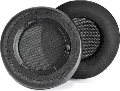Obrázek produktu pro Náhradní náušníky pro bezdrátová sluchátka s mikrofonem, z plastu, černé, 50 mm