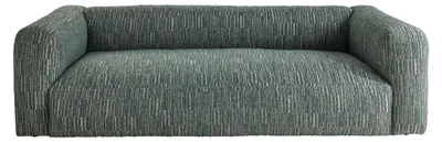 Image de SIGNATURE - Canapé en tissu vert L252 cm - MADISSON