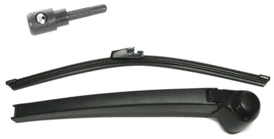 Produktbild von VW Tiguan 07-11 Heckscheibenwischerarm + Wischerblatt + Heckscheibenwaschdüse (2-teiliges Set)