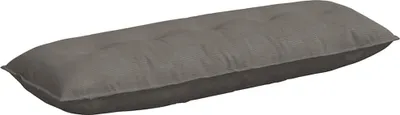 Immagine prodotto di vidaXL Cuscino di schienale grigio chiaro 140 x 50 cm in tessuto a coste