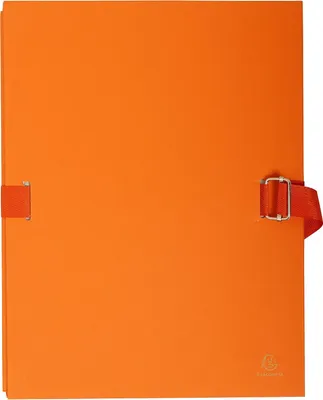 Produktbild von EXACOMPTA Dokumentenmappe DIN A4 Karton orange