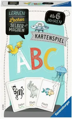 Produktbild von Lernen Lachen Selbermachen: Kartenspiel ABC Ravensburger 80347