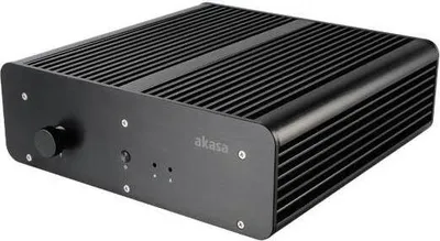 Obrázok produktu pre Akasa Galileo TU, Skriňa, Server, Čierna, Thin Mini-ITX, Hliník, 1U