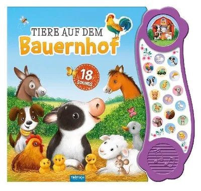 Produktbild von Trötsch Soundbuch Tiere auf dem Bauernhof