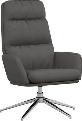Obrázek produktu pro relaxační křeslo vidaXL Tmavě šedá tkanina