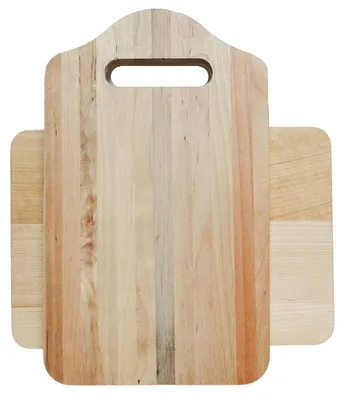 Produktbild von 2 Schneidebretter Holz Frühstücksbrett Brettchen mit oder ohne Grifföffnung